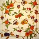 224 Lemons, Oranges - 3-ply (cream) - Caspari